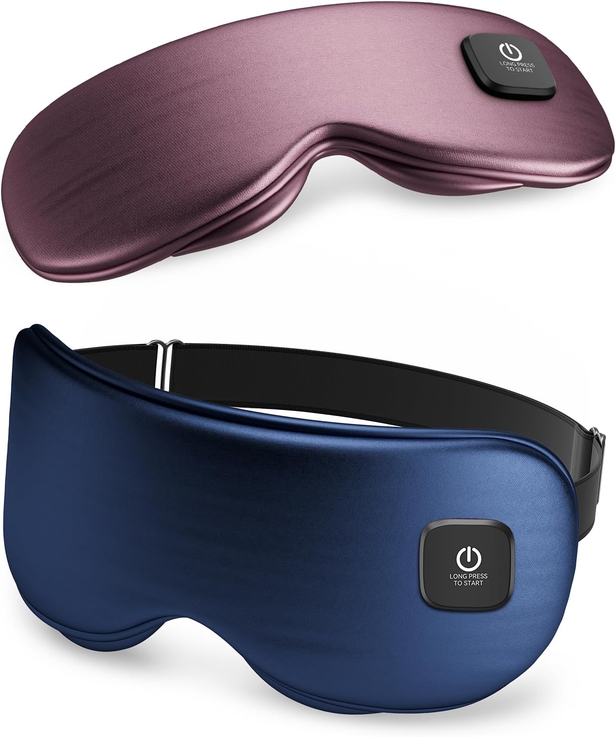 Heated Eye Mask - Cordless Eye Mask for Dry Eyes, Eye Relief, Improved Sleep, Washable Eye Heating pad for Travel and with Replaceable Shell