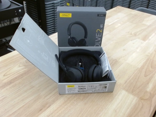 Jabra Evolve2 65 Headset MS Stereo Black