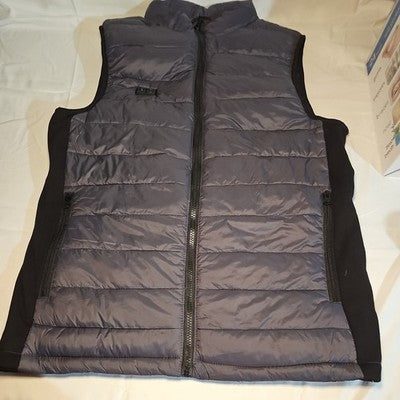 Electric Heated Vest Jacket W/ Battery Pack Power Bank Hand Warmer Winter Unisex